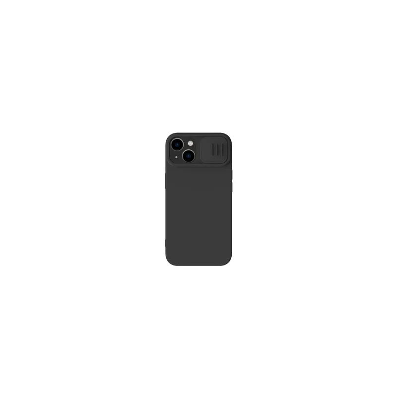 Nillkin CamShield Silky Silicone Case for iPhone 15 Plus (black)